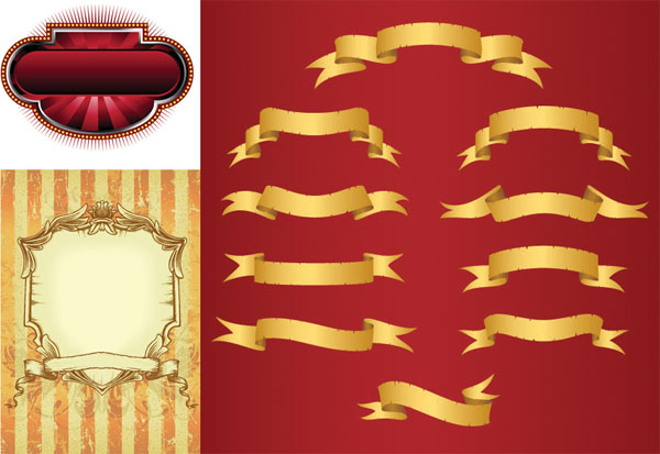 3套欧式元素矢量素材