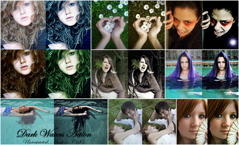 8套人物调色Photoshop动作