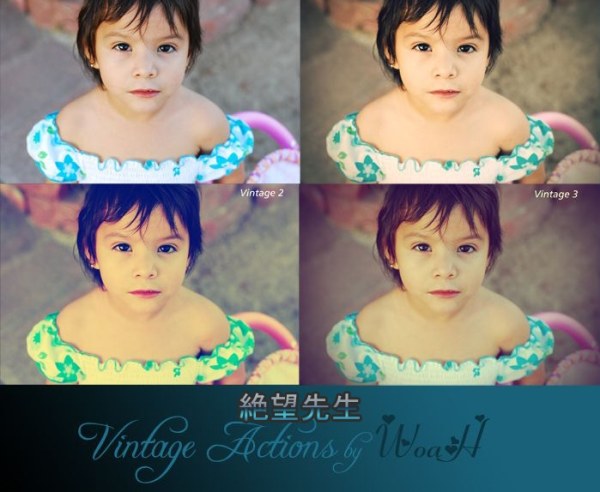 Vintage&nbsp;Actions&nbsp;PS动作