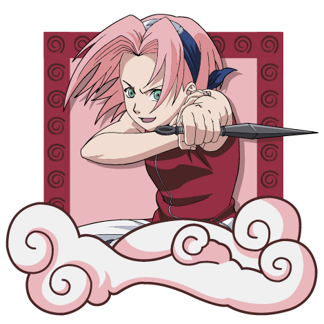 火影忍者人物矢量素材-2