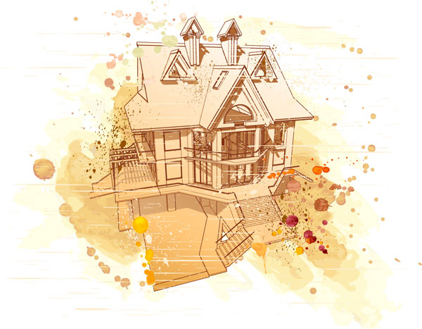 建筑系列矢量素材-11