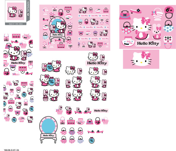 hello kitty 官方矢量139