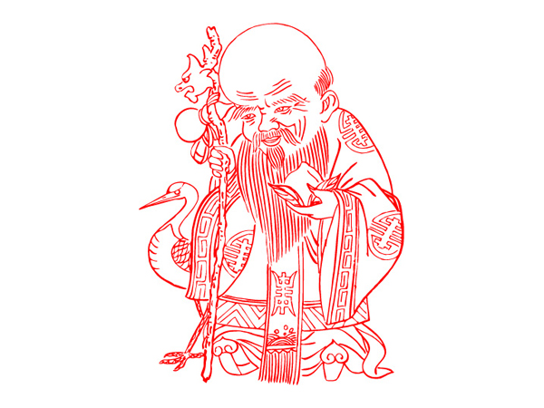 寿星矢量素材