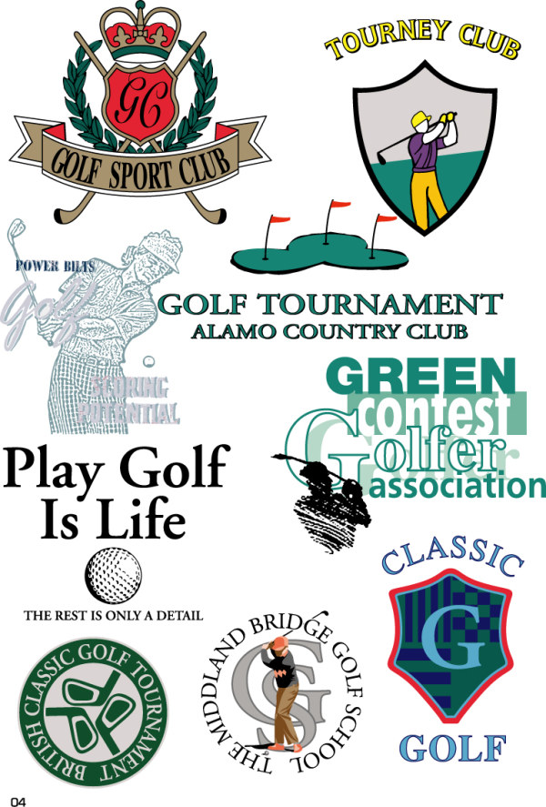 服装印花图案矢量素材-4