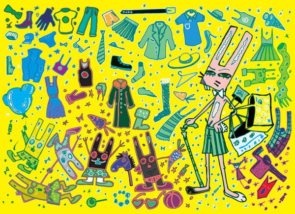 可爱潮流生活物品矢量素材