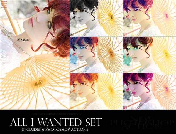 时尚人像特效PS动作