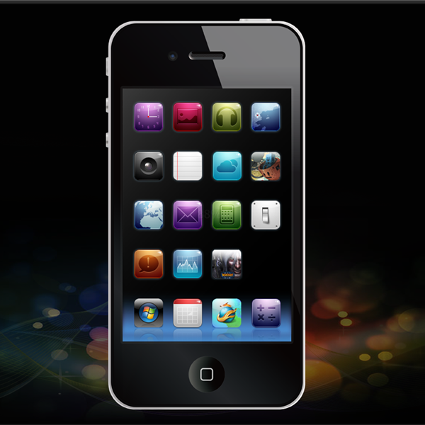 仿iPhone手机图片查看器