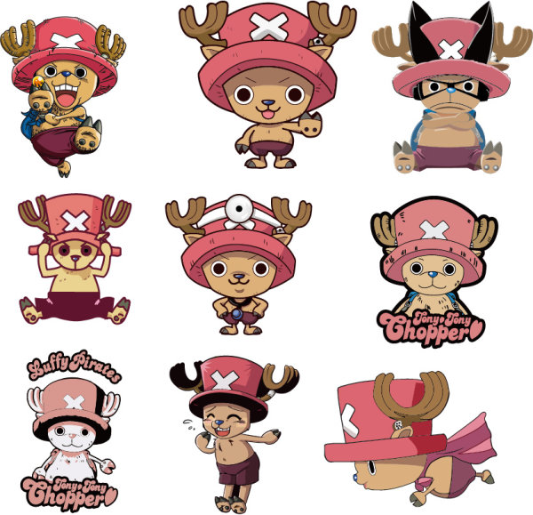 矢量海贼王one&nbsp;piece&nbsp;乔巴