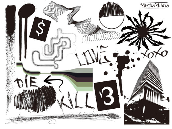 线稿图&mdash;&mdash;矢量素材