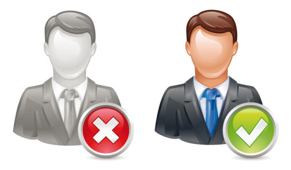 3D头像图标02&mdash;&mdash;矢量素材