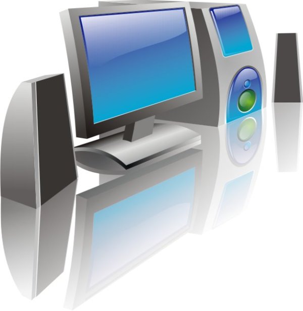 电脑矢量素材