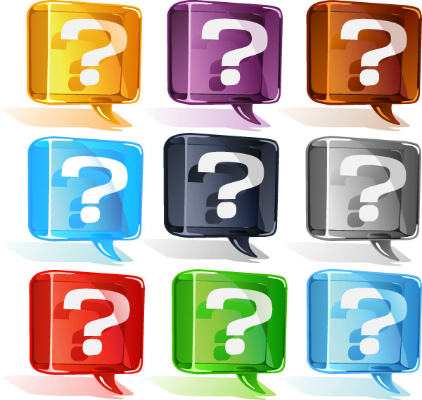 冰块对话框矢量素材