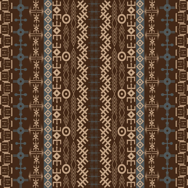 非洲传统花纹背景03&mdash;&mdash;矢量素材