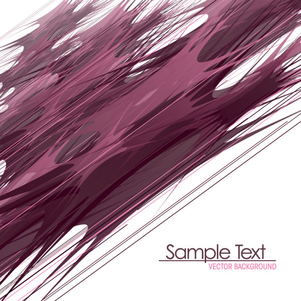 绚丽的紫色元素02&mdash;&mdash;矢量素材