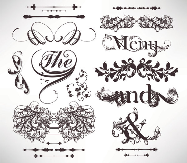 European pattern 01 - vector material