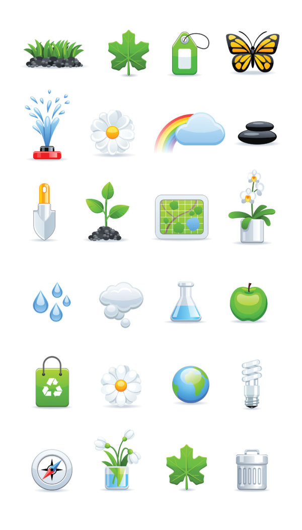 The various Icon Set 01 - vector material