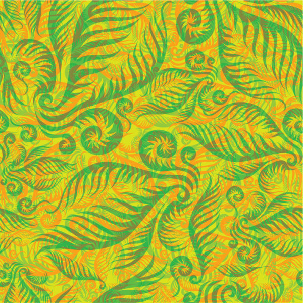 花卉底纹图案04&mdash;&mdash;矢量素材