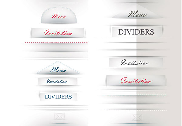 标题装饰矢量素材