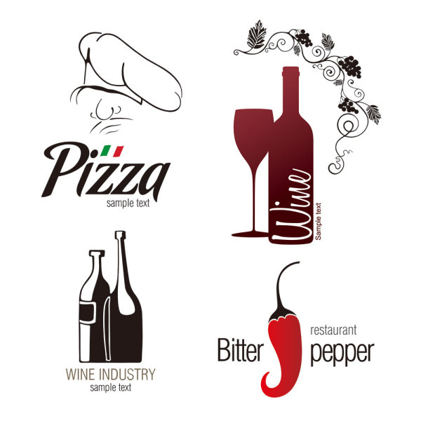 商业logo素材02&mdash;&mdash;矢量素材