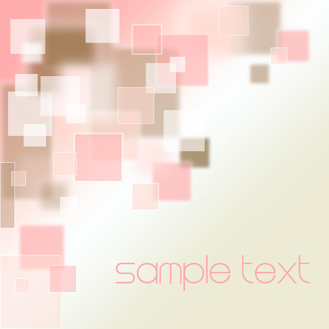 梦幻淡彩背景矢量素材-2