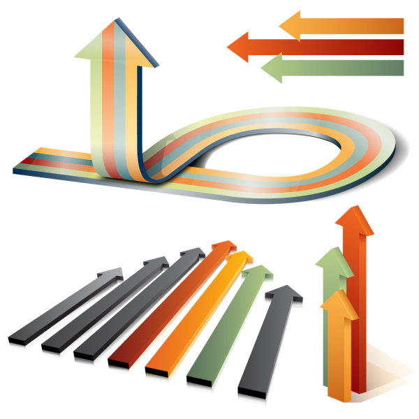 Pages indicate the direction of the arrow Vector