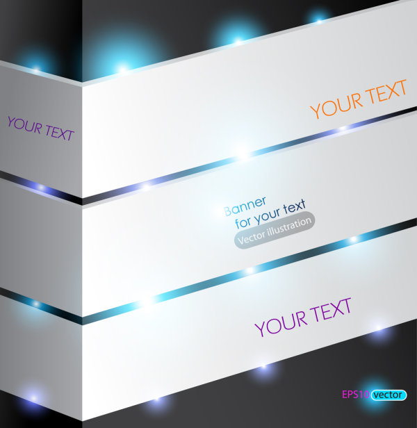 The brilliant light show 03 - vector material