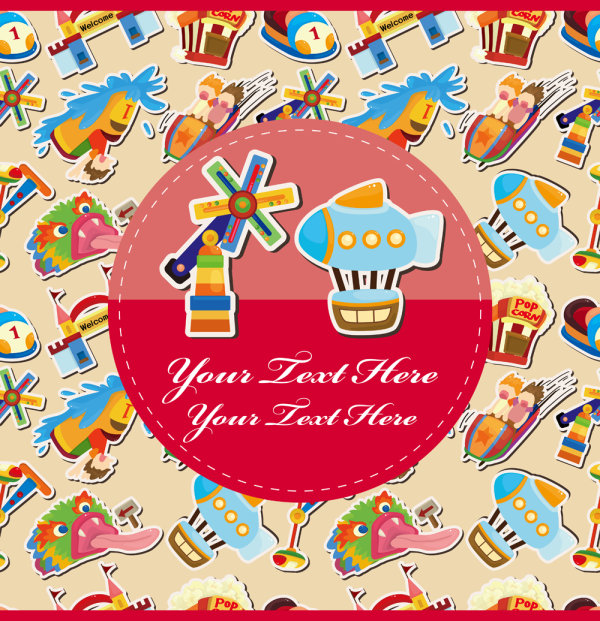 Cartoon animal illustrator 03 - vector material