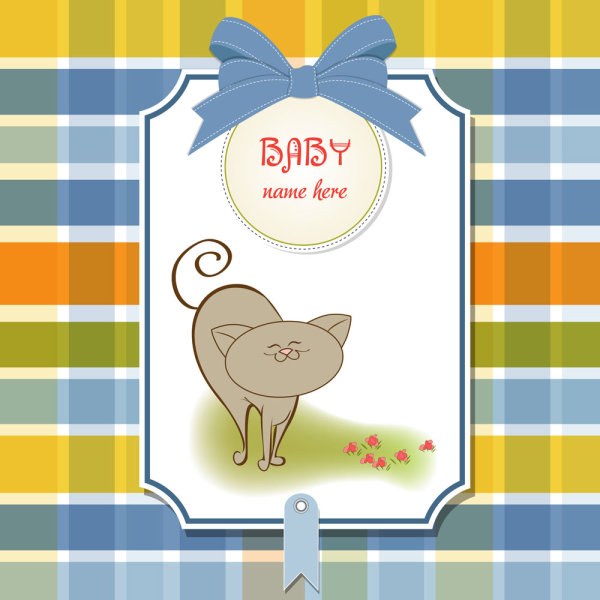 可爱卡通插画01&mdash;矢量素材