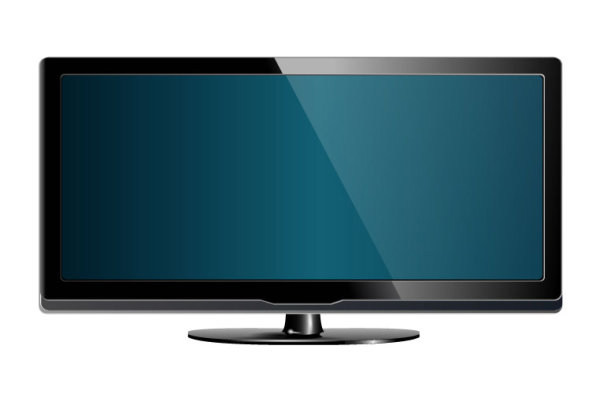 LED TV 02 - vector material