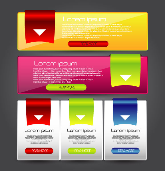 时尚网页banner03-矢量素材