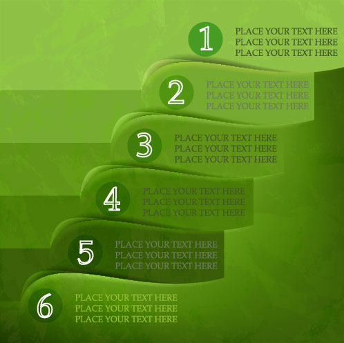 Origami banner 02 - vector material