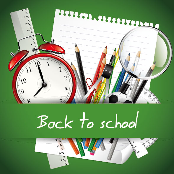 Learning stationery 03 - vector material