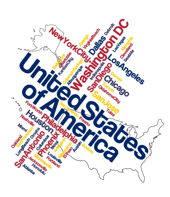 Tide map design 05 - vector material