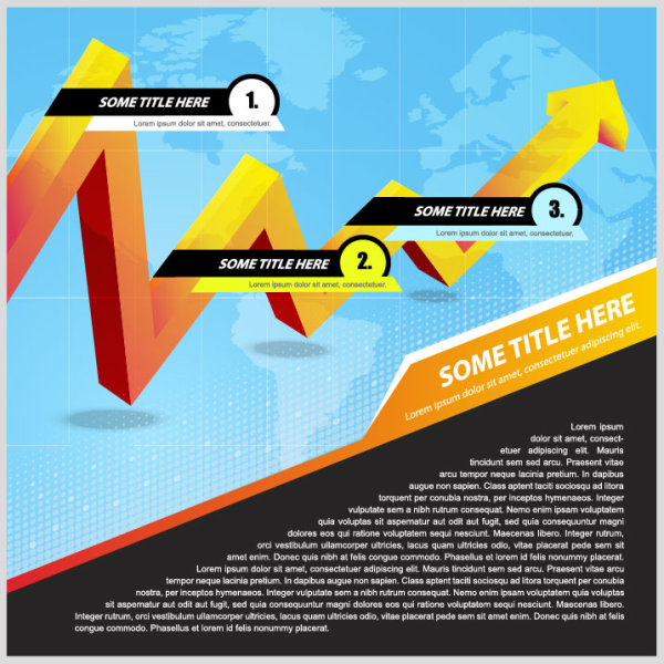 The trend of business cards 02 - vector material