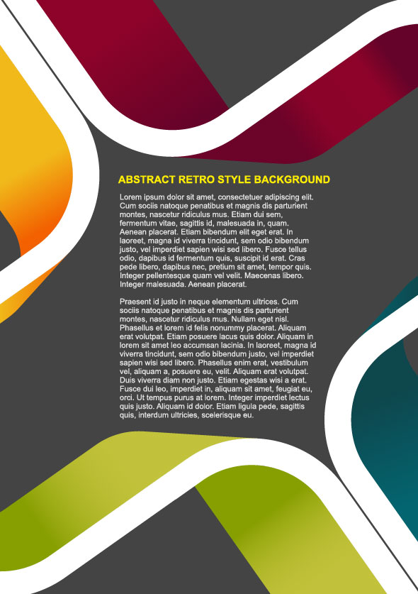 Fashion business cards 03 - vector material