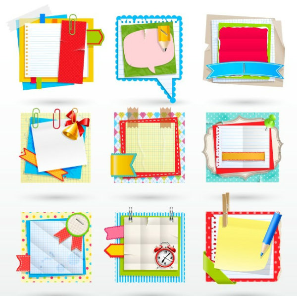 Cartoon Sticky - vector material