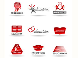 Beautiful icon design 01 - vector material