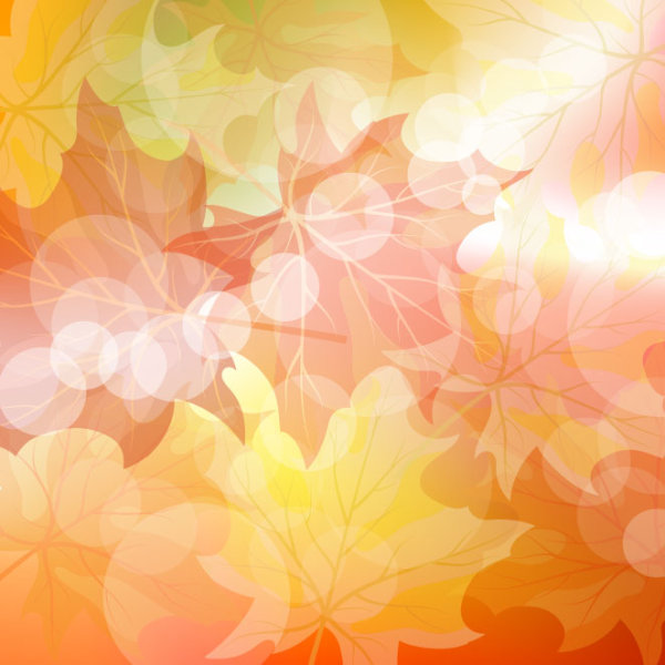 Leaf background 03 - vector material