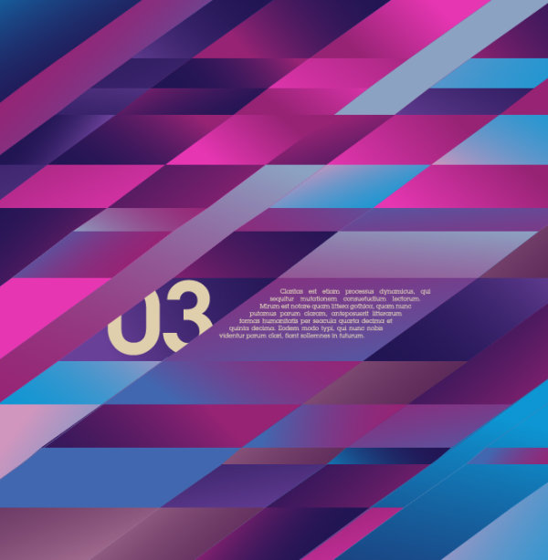 Trend abstract background 02 - vector material