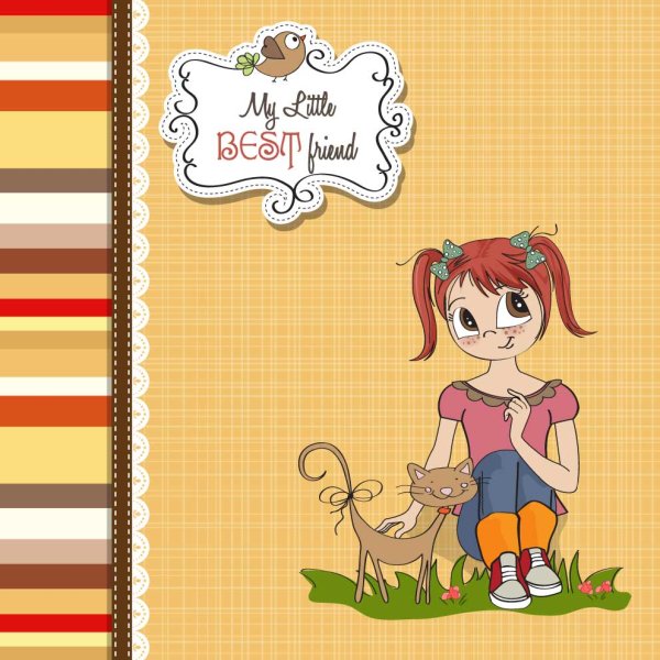 Cartoon illustrator 03 - vector material