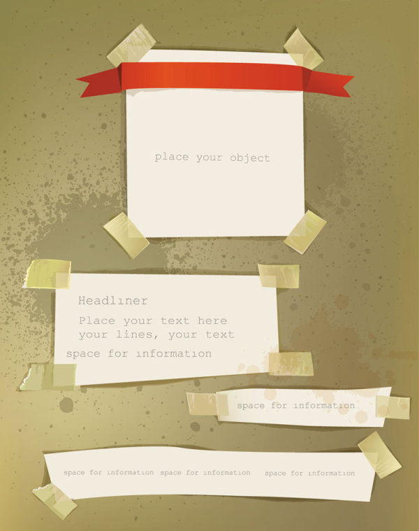 Exquisite stickers 03 - vector material