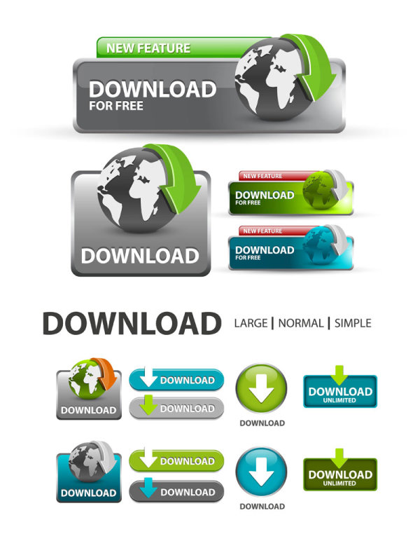 Web design elements 20 - vector material