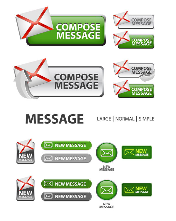 Web design elements 25 - vector material