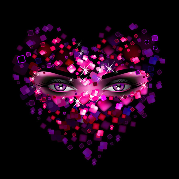 Cartoon trend figures - vector material