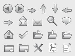 Common Gray Web Design Icon
