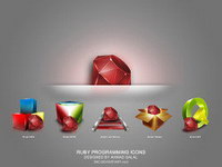 Cool Ruby program icons (png)
