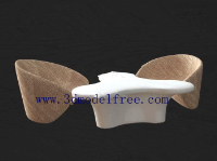 White clover and Chairs