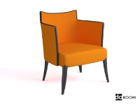 Fashion yellow armchair