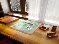 Study supplies 3D model