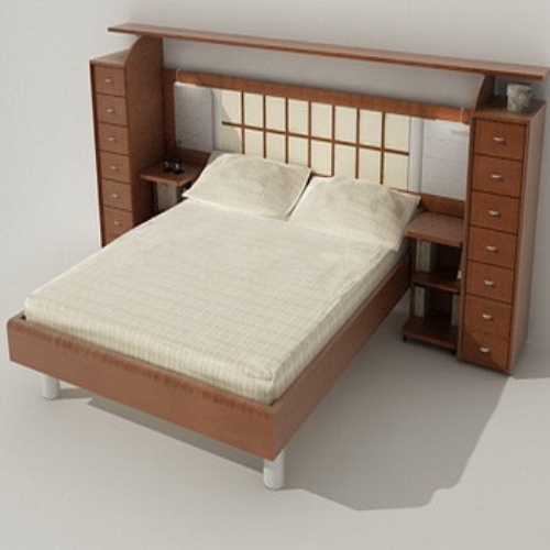 Modern wind simple model of bed